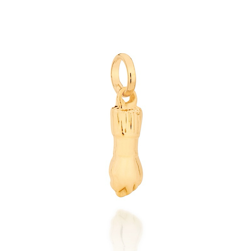 pingente figa rommanel para bebê proteção 540977