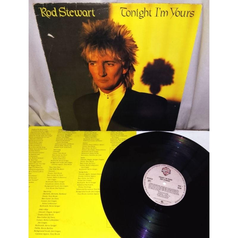 LP Rod Stewart - Tonight i'm yours. Importado ( Rolling Stones, The Who, Dire Straits, David Bowie, The Beatles )