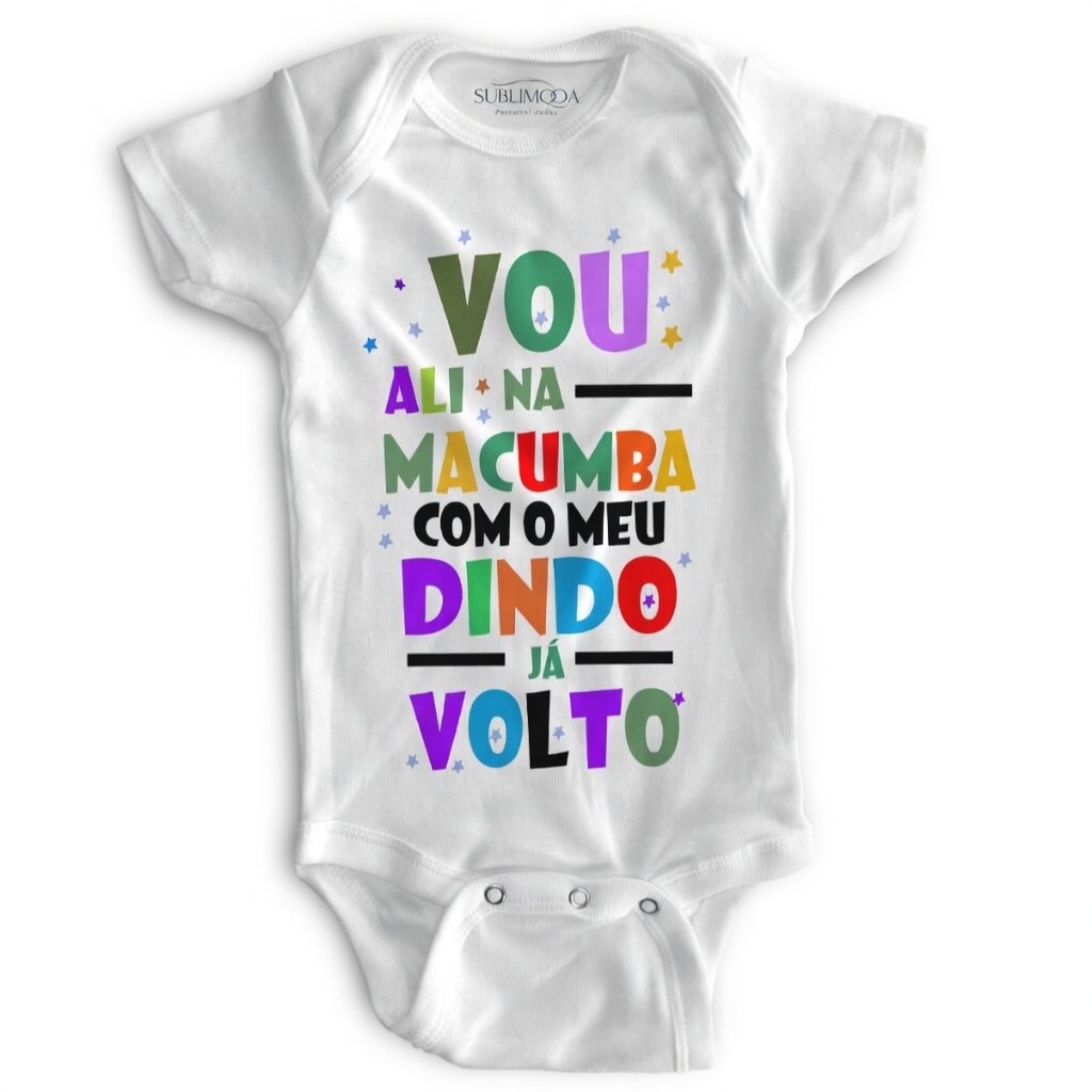 ✨ Body Vou Ali na Macumba com o Dindo – Já Volto ✨