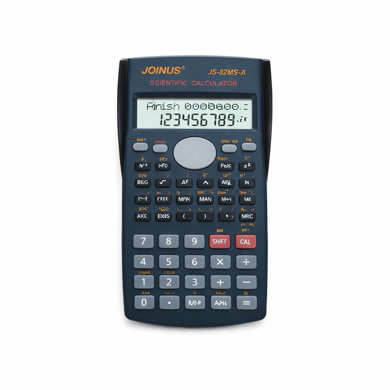 Calculadora Científica 240 Funções MS-82MS Escolar Acadêmica com Capa e Manual