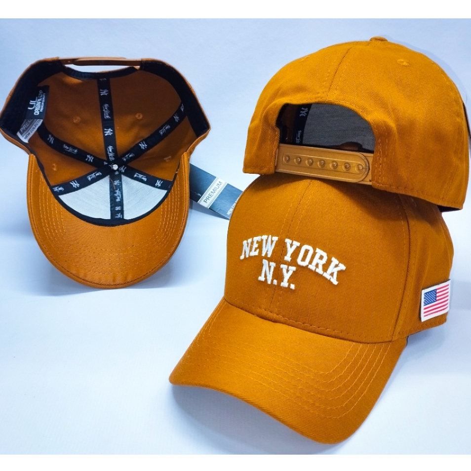 Boné New York NY Yankes Snapback Bordado Aba Curva  Oferta Unissex
