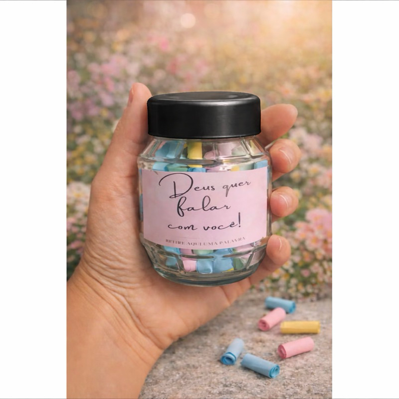 Pote de Versículos Bíblicos 144 Mensagens | “Deus quer falar com você”- Dia das mães