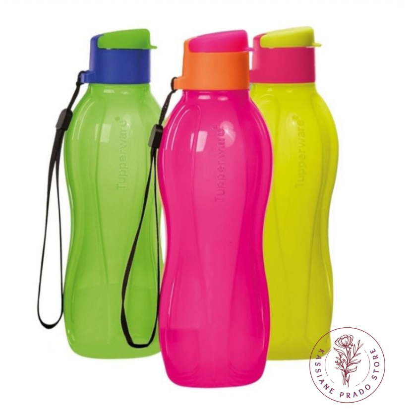 Garrafa Tupperware Eco Tupper Plus 500ml - Rosa Neon Fluo Squeeze