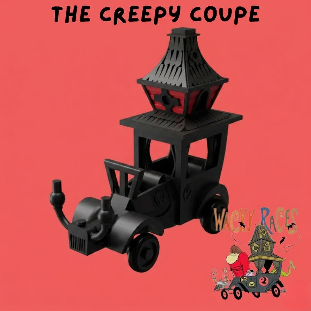 Carro da Corrida Maluca: Cupê Mal-Assombrado da Dupla Sinistra (The Creepy Coupe)