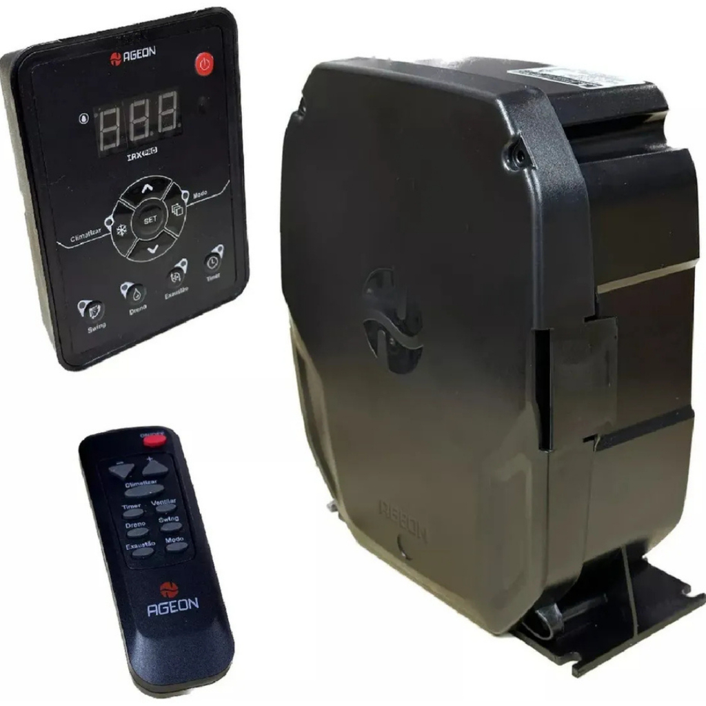 Inversor de Frequência com Controle Remoto Ageon IRX10 PRO 1CV Climatizador