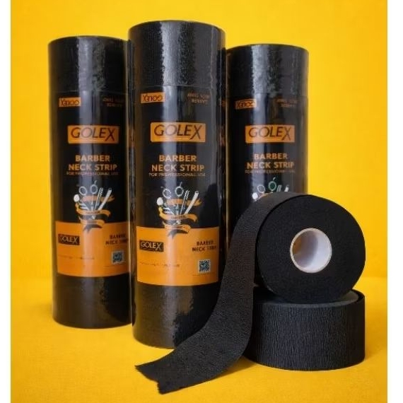 Gola higiênica GOLEX PRETA 3 Pacotes C/ 15 Rolos | 1500 Unidades