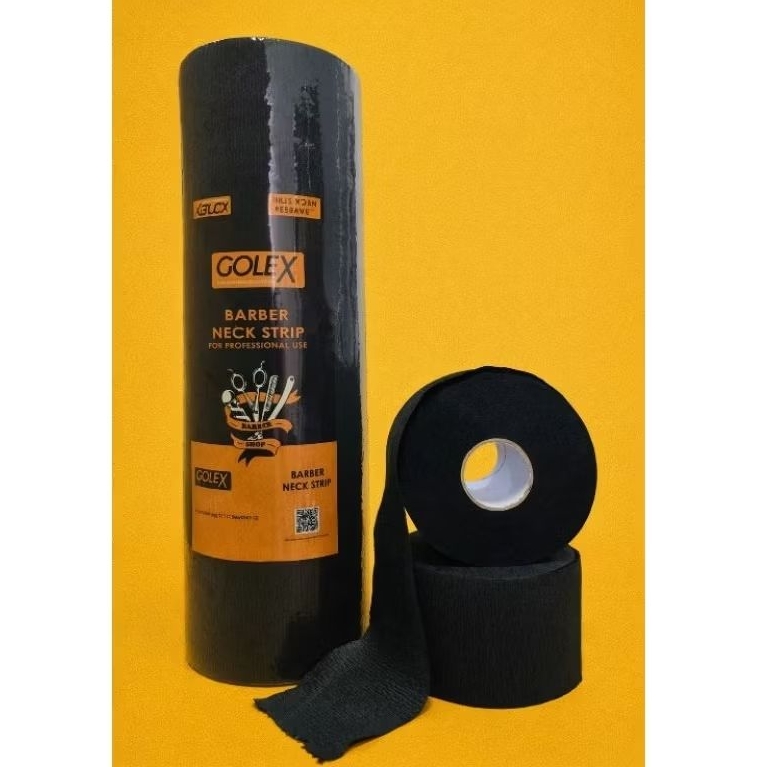 Gola higiênica GOLEX PRETA 1 Pacote C/ 5 rolos | 500 unidades