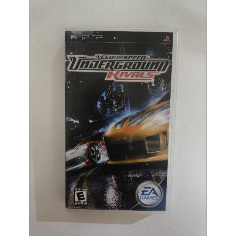 jogo de psp Need for Speed Underground Rivals