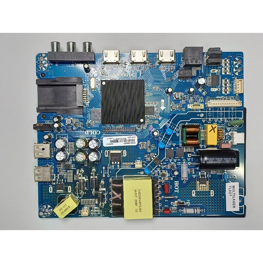 Placa Principal tv Multilaser Tl027