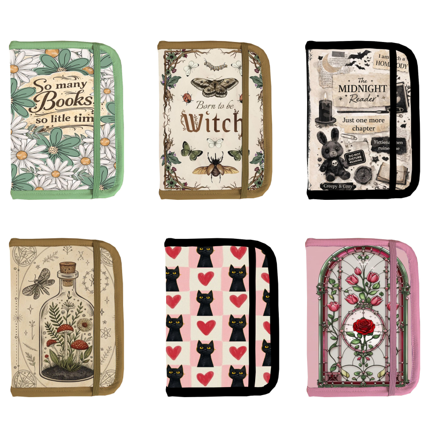 Capa Livro Capa Kindle 10 geração 11 geração 12 geração Paperwhite Colorsoft gato livros bruxa verde
