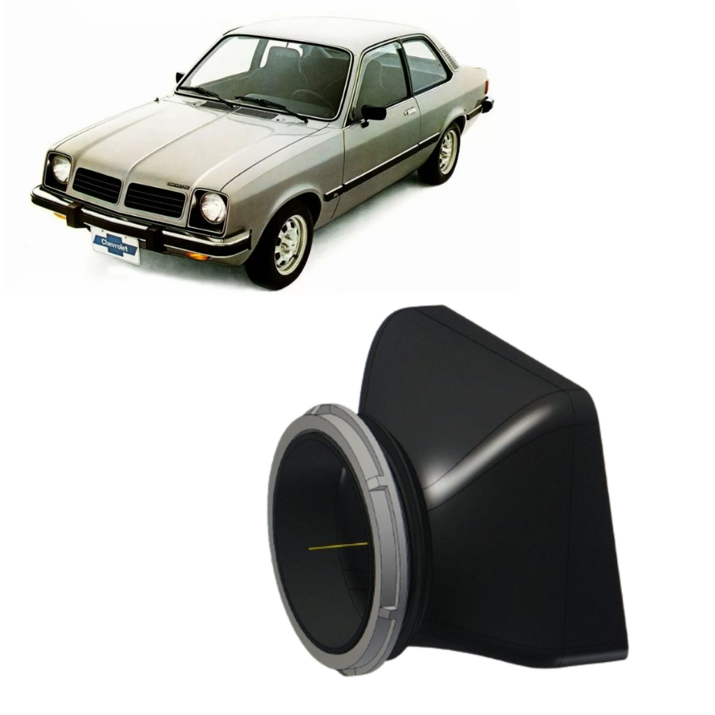 Duto De Ar Frio Para Chevette Turbo E Aspirado