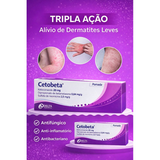 Cetobeta 30g creme e Pamada em Oferta na Shopee