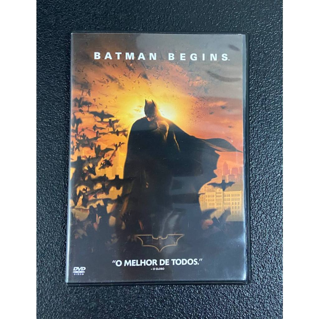 Dvd Batman Begins - Christopher Nolan, Christian Bale, Morgan Freeman - Warner Bros original