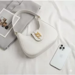Bolsa Feminina Baguete Média De Ombro Estilosa Casual Feminina