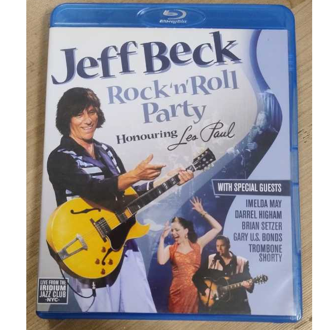 BLURAY JEFF BECK ROCK AND ROLL PARTY HONOURING LES PAUL (2010) BLU-RAY ORIGINAL