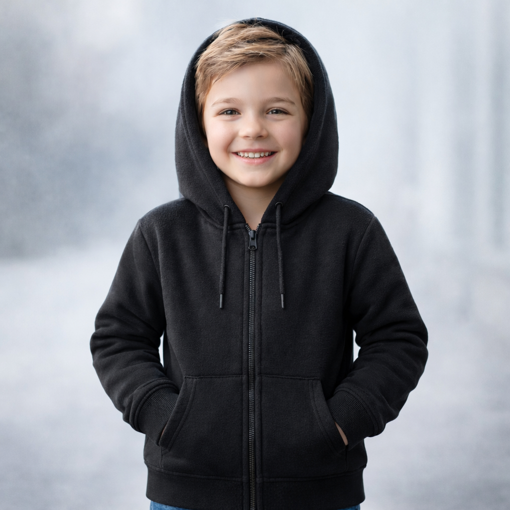 Moletom Infantil Super Quentinho Flanelado | Ideal para o Frio | Confortável e Estiloso