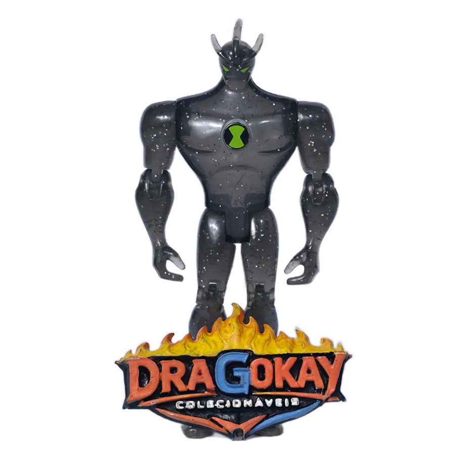 Ben 10 Alien-X Boneco Original Bandai USADO Conforme Fotos