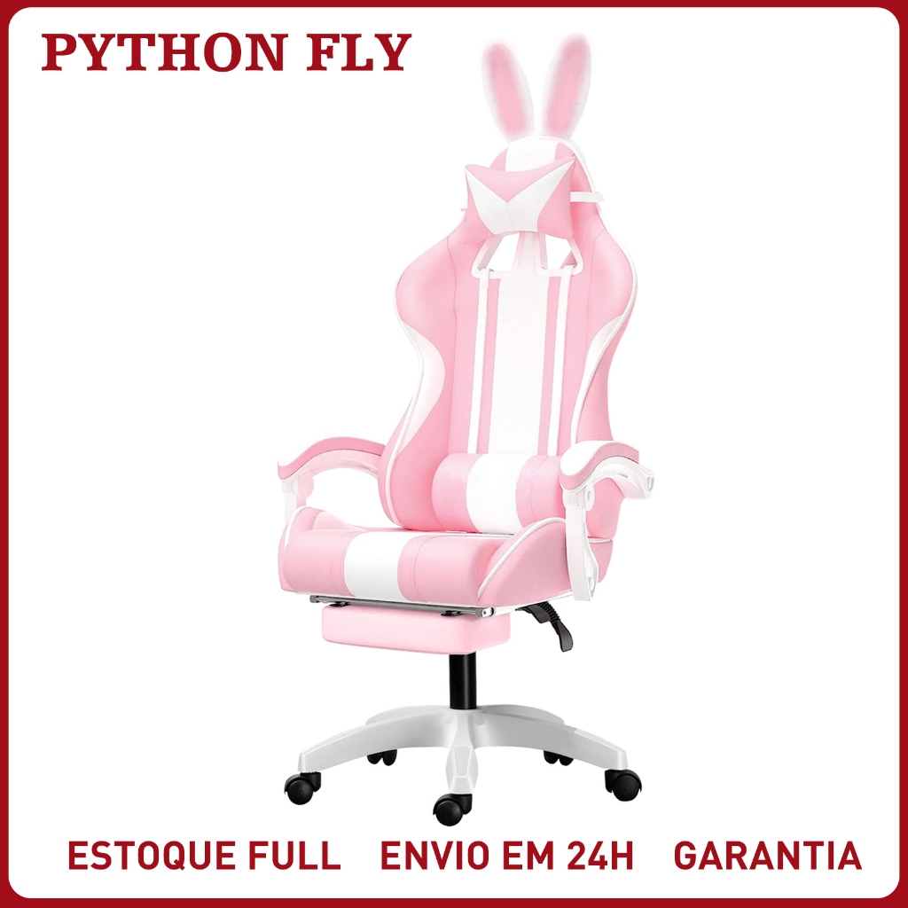 Cadeira Gamer Reclinável Ergonômica Base Giratória Cadeira Gamer Reclinável Ergonômica Base …