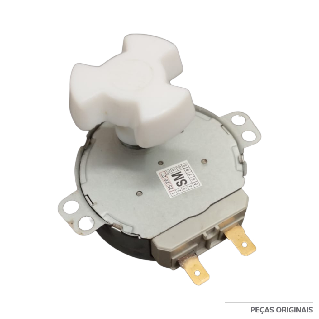 Motor Prato + Trevo Cruzeta Original Microondas Continental AW42 120v