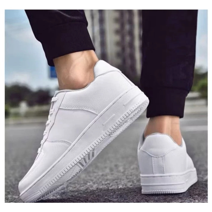 Tênis Casual Feminino Masculino Estilo Urbano Confortável Solado Alto Air Dia a Dia Moda Street Leve Macio