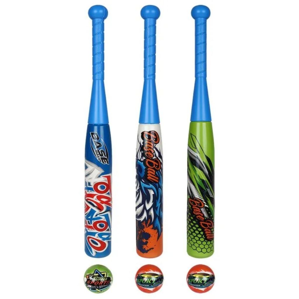 Taco de Baseball com 1 Bolinha Infantil Divertido Leve em EVA Bel