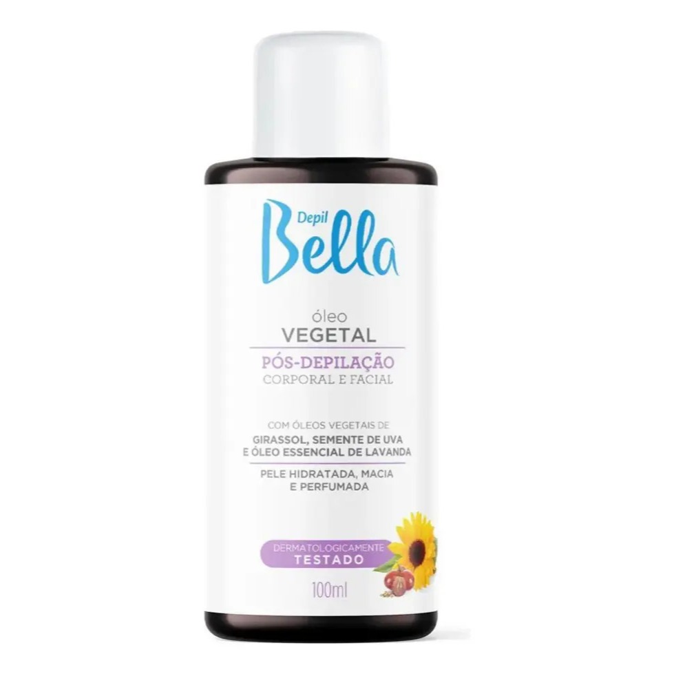Óleo Vegetal Pós-depilação Depil Bella - 100ml (806)