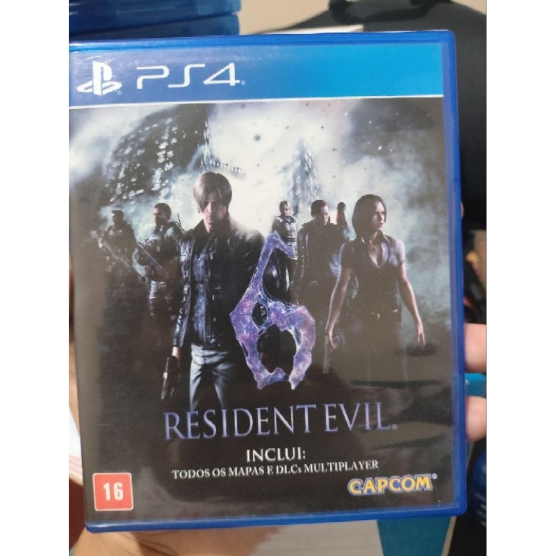 Resident Evil 6 mídia física PS4