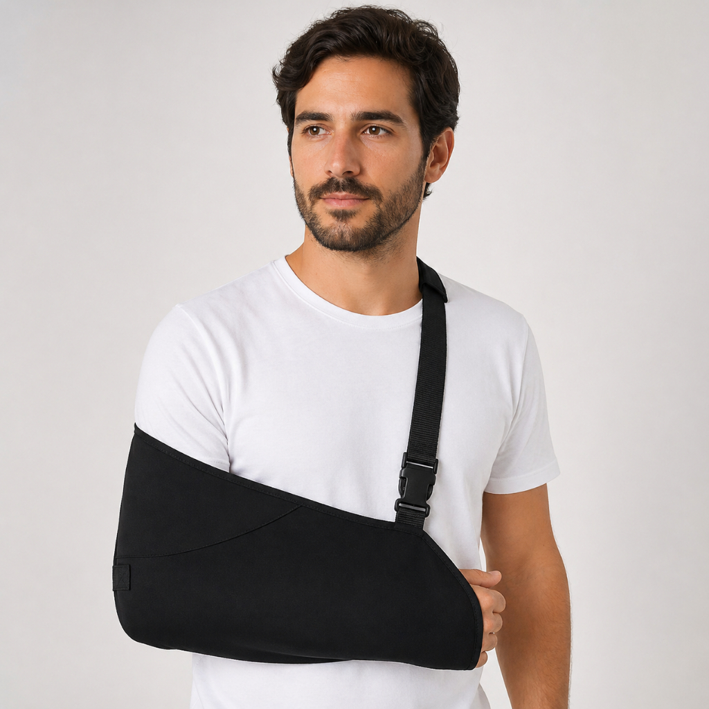 Tipoia Ortopédica Bilateral Velpeau/Simples Apoio Confortável Estofada Imobilizadora P M G