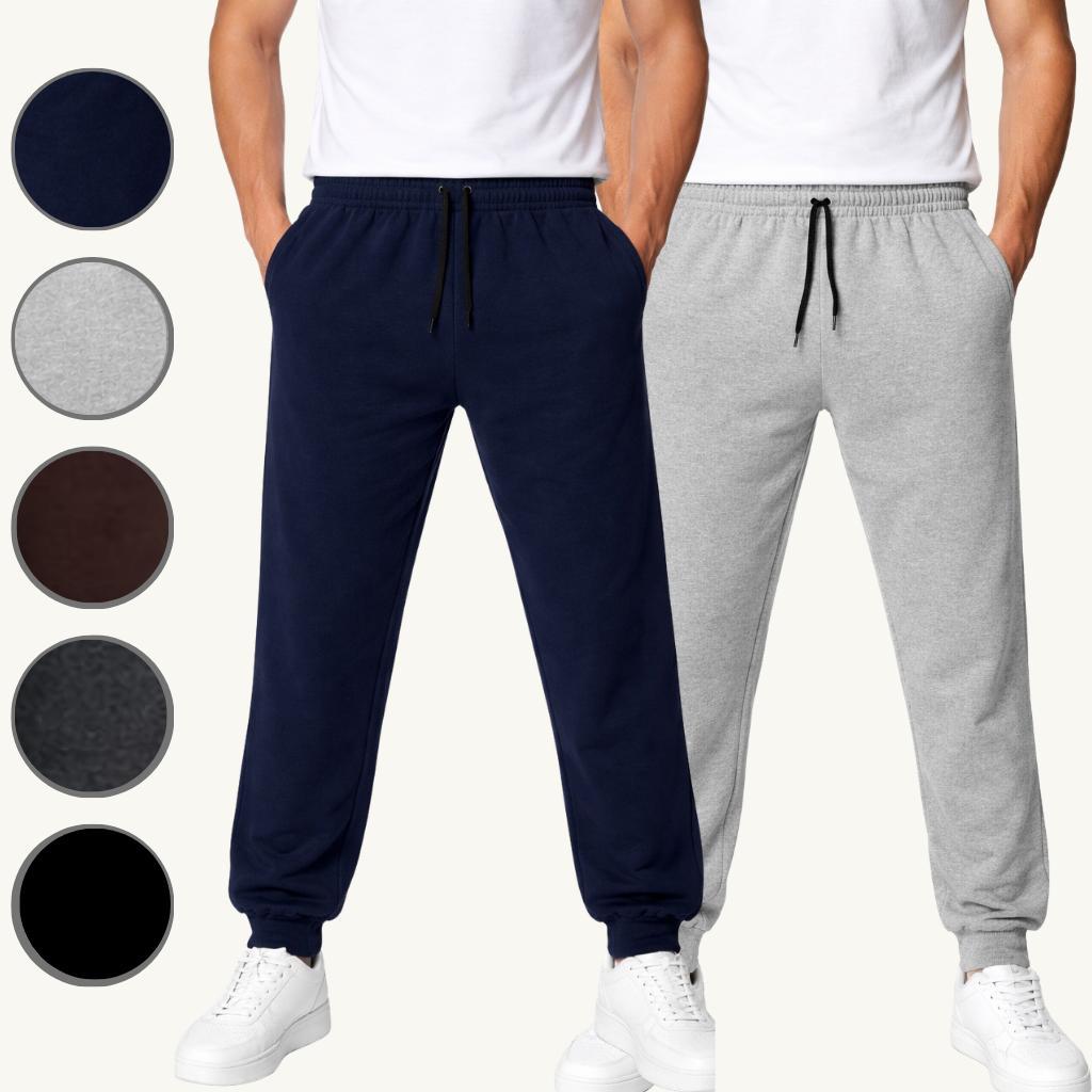 Calça Moletom Masculina Básica Cós com Elástico / Punho confortável Estiloso Dia a Dia