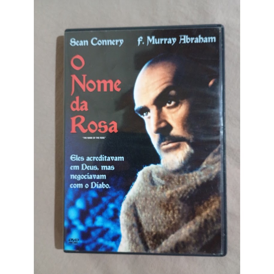 DVD O NOME DA ROSA * SEAN CONNERY * ORIGINAL
