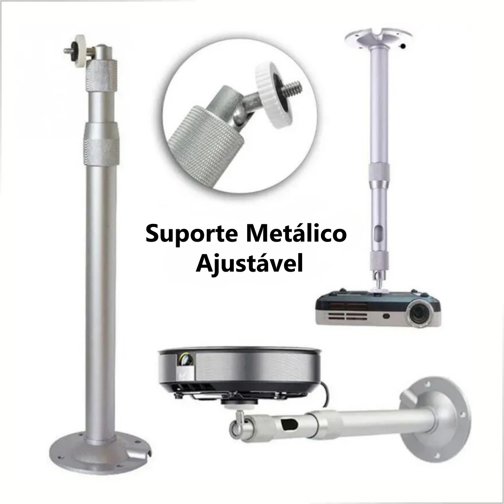 Suporte para Projetor De Teto E Parede De Montagem Extensível de 30cm ou 60cm