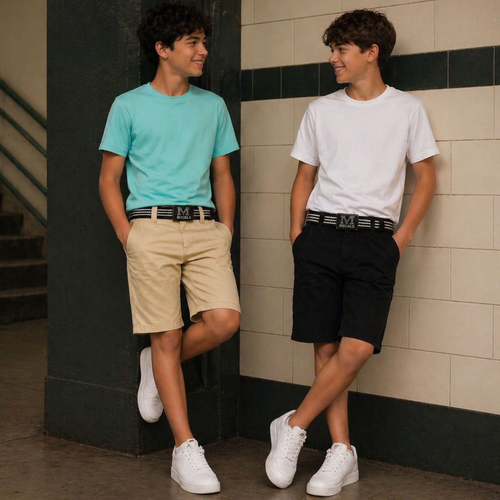 Bermuda Sarja Masculino Bolso Elastano Short Regulador Interno Street