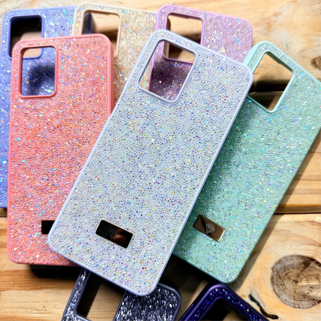 Capa Capinha para Motorola Moto G54 / Moto G24 / Moto G34 / Moto G84 G04 Silicone Aveludada Premium com Pedras De Strass