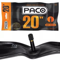Câmara De Ar Bicicleta Aro 20x1.75/2.125 Válvula Americana Grossa Bike Bmx Infantil