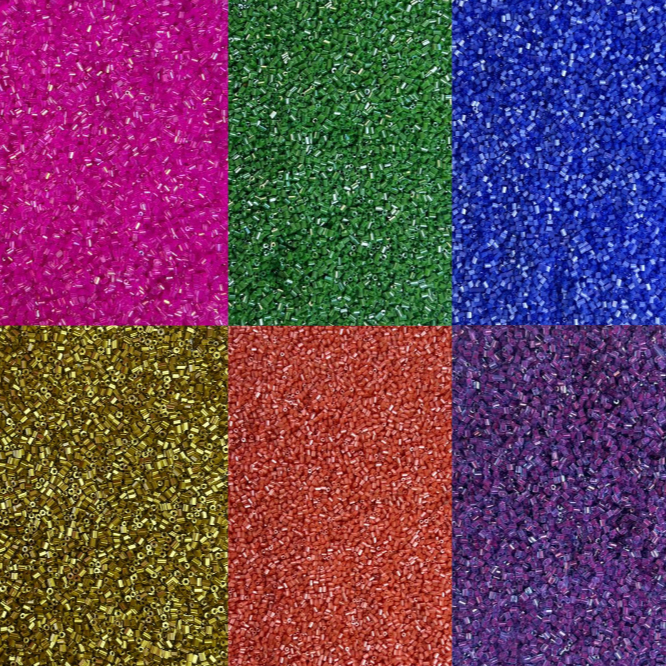 Vidrilho 2,6mm Mais de 40 cores- Pacote com 450g