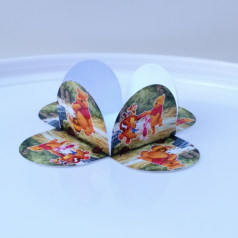 Forminhas para Doces Ursinho Pooh l Personalizados l Lembrancinha de Festa l Aniversário l Festa Infantil