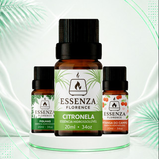 kit 3 essências hidrossolúvel para umidificador/difusor de aromas
