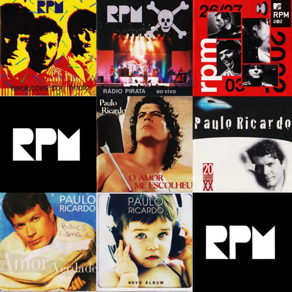 CD PAULO RICARDO e RPM - OPÇÕES & DETALHES NA DESCRIÇÃO RPM