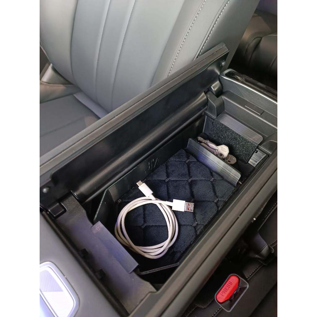 Organizador Console Apoio de Braço Porta Objetos JAECOO 7 J7 2026 2027 Bandeja Interna — imagem 2 de 2