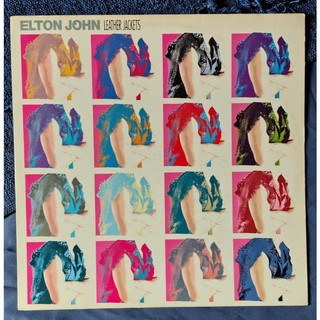 LP Elton John – Leather Jackets (1986) – Vinil Pop Rock Anos 80 – Disco de Vinil Original