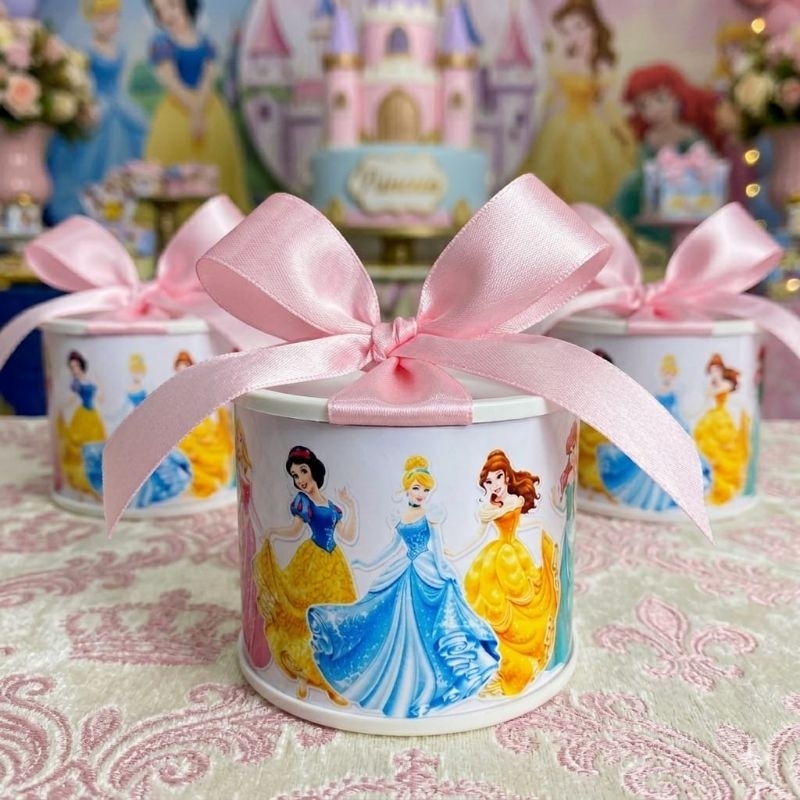 Tubolatas Personalizadas 5x6-PRINCESAS- DISNEY Lembrancinha Maternidade/Festa Infantil - DIVERSOS TEMAS