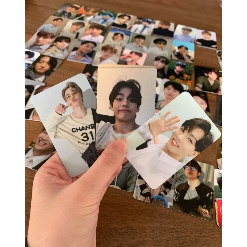 Photocard Kpop BTS Blackpink Stray Kids Twice NewJeans Colecionável