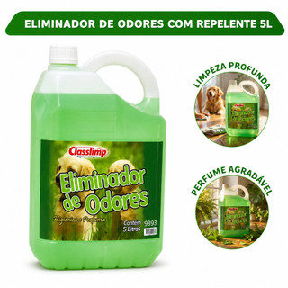 Eliminador De Odores com Repelente 5L Pet Gato Cachorro