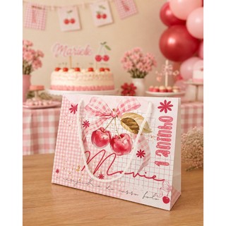 KIT 20 Sacolinha cerejinha - cereja - sacolinha surpresa personalizada