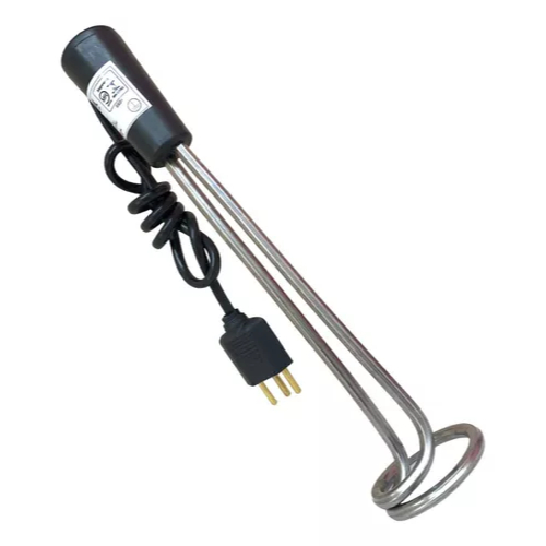 Kit 2 Ebulidor Elétrico Rabo Quente Mergulhão 110V Inox Aquecedor De Água 1000w Portátil Esquenta Ferve Rápido