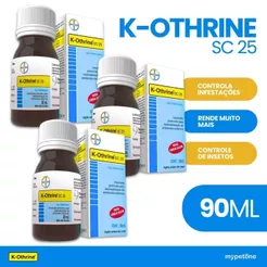 Kit 3 K-Othrine SC 25 Bayer - 30 mL