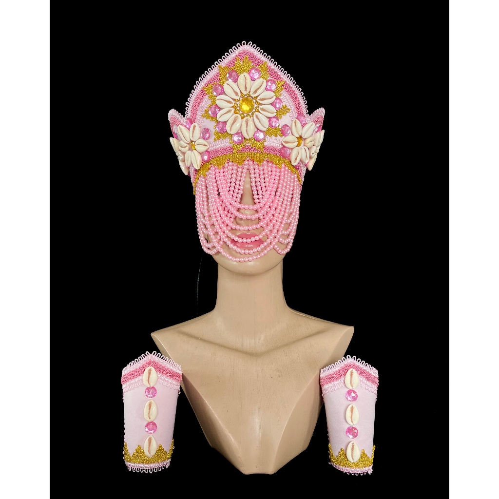 Paramenta de Iansa Oya Oxum Opara Rosa