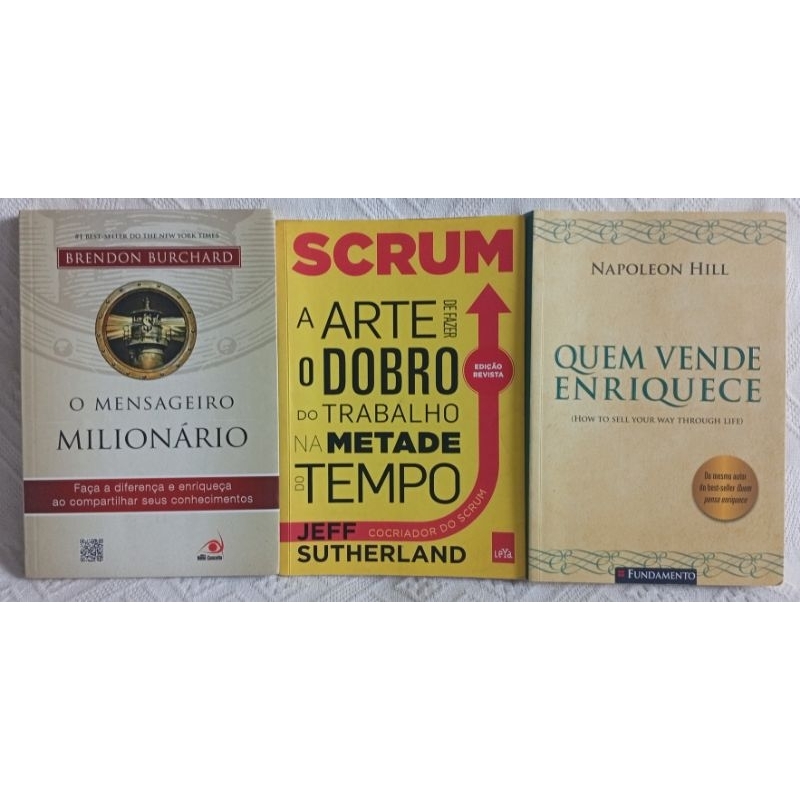 Quem vende Enriquece Scrum O mensageiro milionário