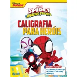MARVEL - TREINANDO CALIGRAFIA SPIDEY
