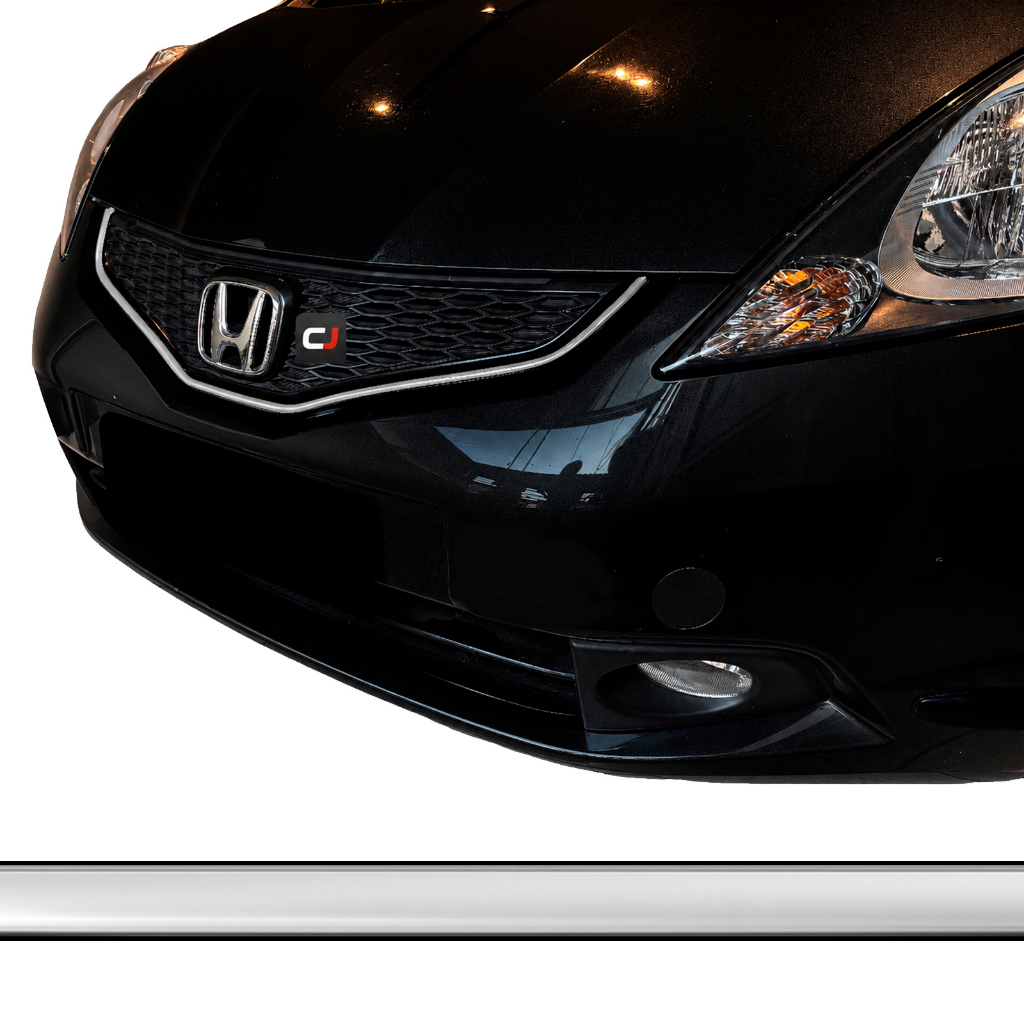 Friso Aplique Grade Cromado Dianteira Honda Fit 2009 A 2012